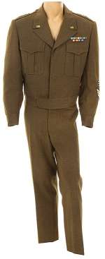 George C. Scott "General George S. Patton, Jr." green military jacket and pants from Patton. | Profiles in History