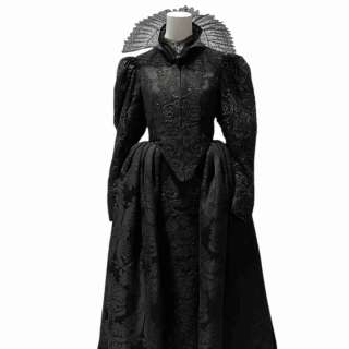 The Serpent Queen Catherine de Medici (Samantha Morton) Screen Worn Bodice, Skirt, Guimpe & Hip Pads Ep 205, 207 | VIP Fan Auctions