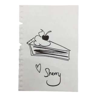 Novocaine Nate (Jack Quaid) Screen Used Pie Drawing | VIP Fan Auctions