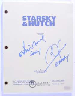 Lot 520 - STARSKY & HUTCH - DAVID SOUL & PAUL MICHAEL GLASER - SIGNED SCRIPT