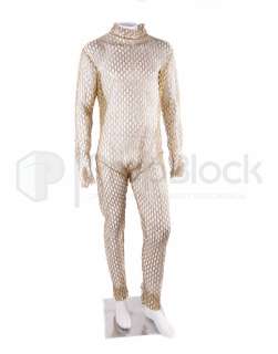 Star Trek: TOS Gold Mesh Jumpsuit from "Space Seed" | The Prop Block