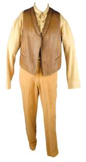Lot #7019 - Doeskin Pants and Leather Vest from Bonanza and The High Chaparral