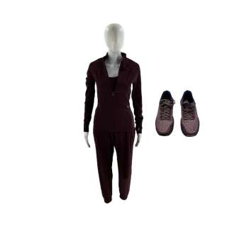 The Pickup Natalie Screen Worn Shoes, Jacket, Joggers & Tank Top Ch 2.1 Sc 80-85 | VIP Fan Auctions