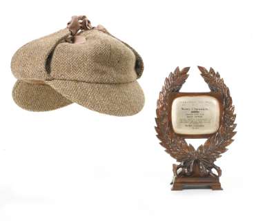 Peter Cushing’s ’Sherlock Holmes’ deerstalker | Bonhams