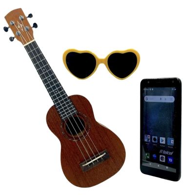 Blink Twice Tom Screen Used Ukulele, Cell Phone & Sunglasses | VIP Fan Auctions