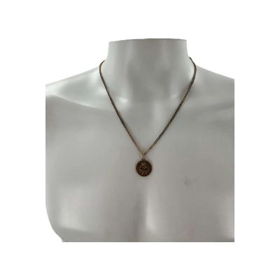 All the Devils Are Here Ronnie (Eddie Marsan ) Screen Worn Dirty Mud Necklace | VIP Fan Auctions