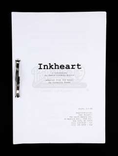INKHEART - Lot 100 - Production-Used Script