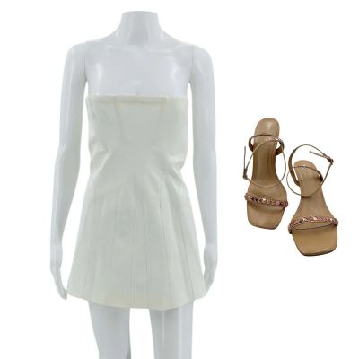Lot #135: Play Dirty Zen Screen Worn Cocktail Dress & Heels Ch 6 Sc 85