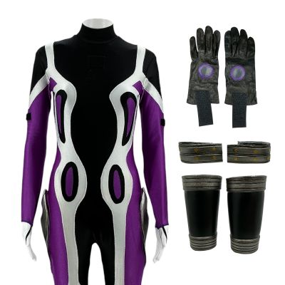 Power Rangers SPD (2005) Morgana Screen Worn Stunt Double Spd Jumpsuit, Wrist Guards, Gloves & (2) Bracelets | VIP Fan Auctions