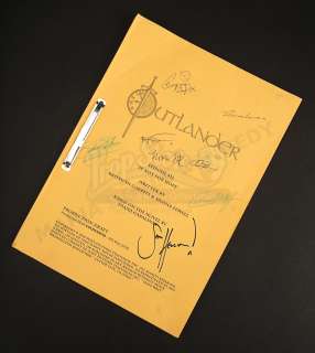 Outlander | Outlander Charity Script Auction - Maria Doyle Kennedy’s Cast Autographed Script - Episode 411 ’If Not For Hope’ Goldenrod Draft | Propstore