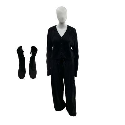 Crime 101 Sharon Screen Worn Cardigan, Pants & Heels Ch 14 | VIP Fan Auctions