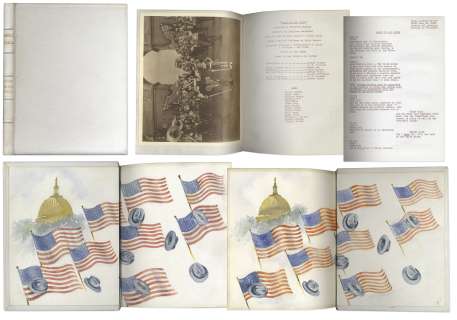 Shirley Temple Owned Leather Bound Script From 1934 Film ’’Stand Up and Cheer’’ | Nate Sanders