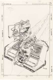 Mike Kaluta Original DC Comics Cover Artwork for Unknown Production. | Heritage