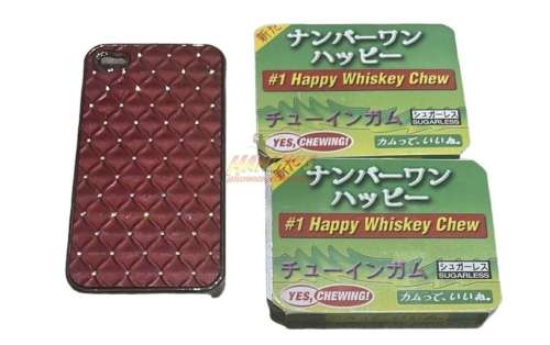 Lot 19 - Anger Management (2012-2014) - Lindsay Lohan Cell Phone Cover And #1 Happy Whiskey Chew Gum (x2)