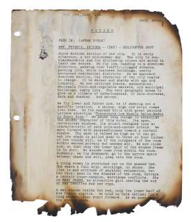 Anthony Perkins’ screenplay for Psycho | Bonhams