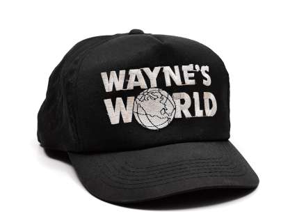 Lot 1098 - A Wayne‘s World cap worn by Mike Myers in Wayne‘s World 2