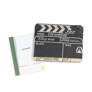 Columbus / 1492 Conquest Of Paradise: A Wooden Clapperboard Used In Production, Gaumont, 1992, | Bonhams