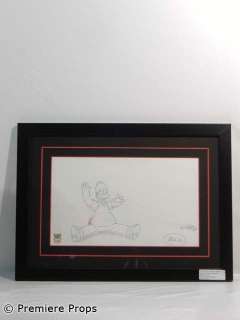 The Simpsons Movie Original Production Drawing Framed | Premiere Props