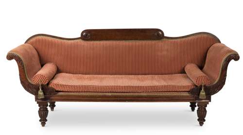 The Crown | A William IV mahogany framed sofaFirst seen in Season 5, in the Diana Kensington Palace Apartments set | Bonhams