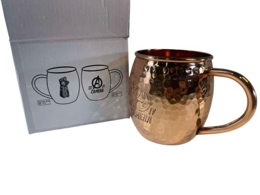 Lot 66 - Avengers: Infinity War (2018) & Avengers: Endgame (2019) - Camera Department Crew Gift Copper Mug