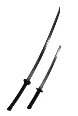Lot 102 - Deadpool & Wolverine (2024) - Samuraipool (Hall & Oats) Twin Katanas | Hanlin Auction Service
