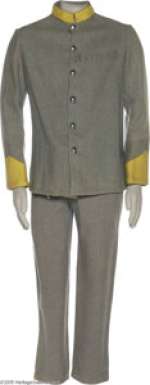 "Gone With the Wind" Costume Uniform. A two-piece Confederate Army uniform that includes heavy wool pants and jacket. In exc... | Heritage