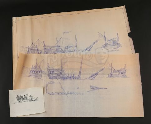 Splash | Sunken Ship Blueprints | Propstore (Buy Now)