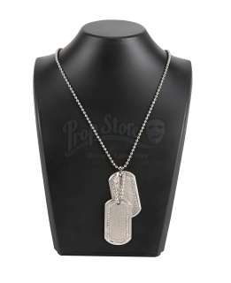 BAD BOYS II (2003) - Lot 67 - Detective Mike Lowrey‘s (Will Smith) ‘Diamond‘ Dog Tags