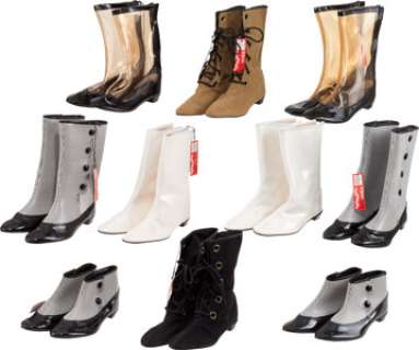A Large Collection of Never-Worn Collectible Go-Go Boots from "Hullabaloo" TV Show. (Total: 10 Items) | Heritage