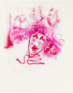 Jerry Garcia Original Airbrush 19" X 24" Art "Pink Face" (1980s). | Heritage