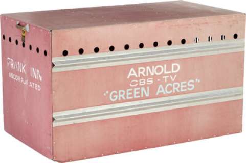 "Arnold Ziffel" Pig Cage from Green Acres (CBS TV 1965-1971)....