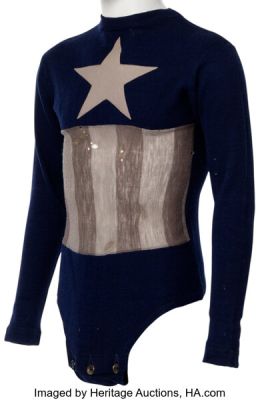 Captain America (Republic Pictures, 1944), Dick Purcell "Captain America" Signature Tunic. | Heritage