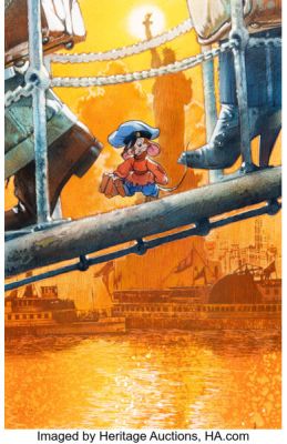 An American Tail (Universal, 1986), Original Drew Struzan Concept Artwork.