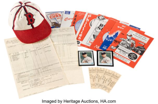 The Natural (Tri-Star, 1984), Group of (17) Set Dressing and Production Materials including Prop Player Cards, Programs, Ticket Stubs, a Baseball Hat, and Production Call Sheets. (Total: 17 Items)