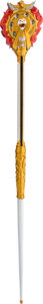 Power Rangers Mystic Force (BVS Entertainment, 2006), Group of (3) Hero Mystic Lion Staves and (1) Hero Snow Staff. (Total: 4 Items) | Heritage