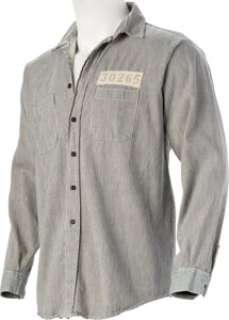 The Shawshank Redemption (Columbia, 1994) Morgan Freeman "Red Redding" Prison Shirt.