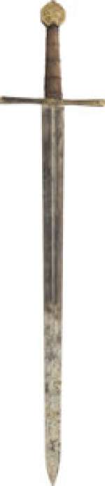 Jaime Lannister (Nikolaj Coster-Waldau) Hero Longsword from Game of Thrones (HBO® Original 2011-2019, Season 8).