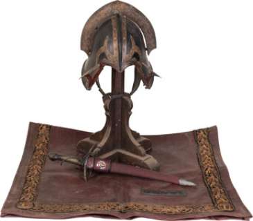 Jaime Lannister Horse Blanket and Group of (6) Armory Accessories from Game of Thrones (HBO® Original 2011-2019). (Total: 2 Items)