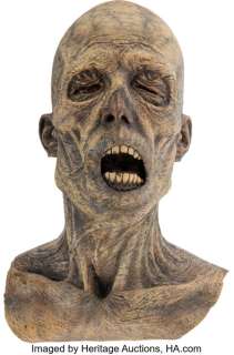 Pair of Pre-Painted Walker Heads from The Walking Dead Franchise (AMC 2010-Present). (Total: 2 Items) | Heritage