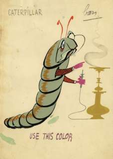 Lot 643 - Alice in Wonderland color animal character designs