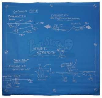 Mythbusters | Episode "Jaws Special" (2005, SP8): Episode Blueprint - Shark Strength | Propstore