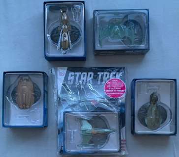 Star Trek | Star Trek - 7 Modelships of the Official Star Trek Collection - Eaglemoss | Catawiki