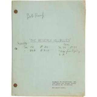 Beverly Hillbillies Episode # 1 - Ebsen’s Script | Heritage