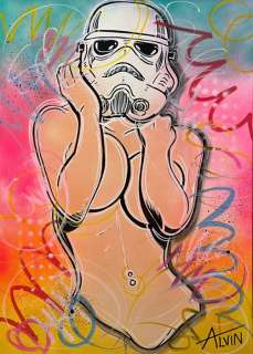 Alvin Silvrants (1979) - Star Wars - Sexy Stormtrooper | Catawiki