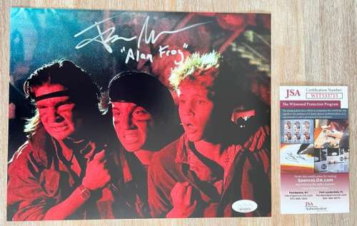 The Lost Boys - Signed 8x10 photo - Jamison Newlander as Alan Frog - JSA COA - Witnessed Signing | Catawiki