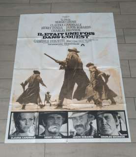 Rare - Il Était une Fois dans l’Ouest - Affiche Originale de Cinéma 120x160cm | Catawiki