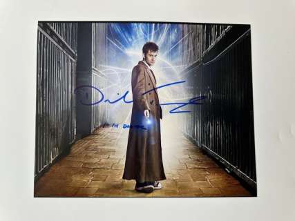 Doctor Who - Classic BBC TV - Signed by David Tennant (The Tenth Doctor) | Catawiki