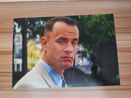 Forrest Gump - signed by Tom Hanks (Oscarwinner) with Autograph COA | Catawiki