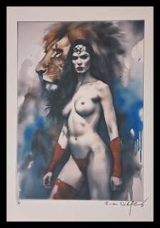 Wonder Woman - watercolor edition by Emma Wildfang - Large size | Catawiki