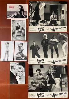 Brigitte Bardot - Bride sur le Cou - 3 original photos + 5 postcards | Catawiki